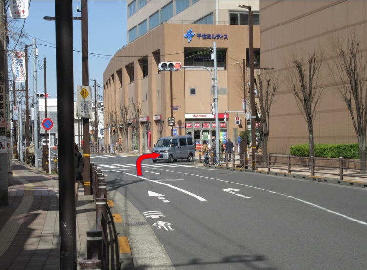 北千住駅前駐車場 アクセス